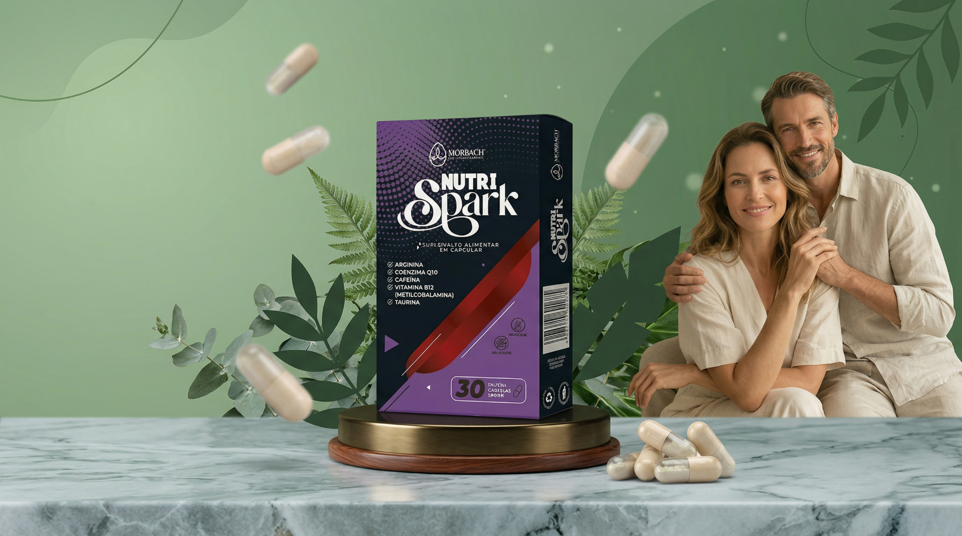 NUTRI SPARK · ENERGIA QUE TRANSFORMA